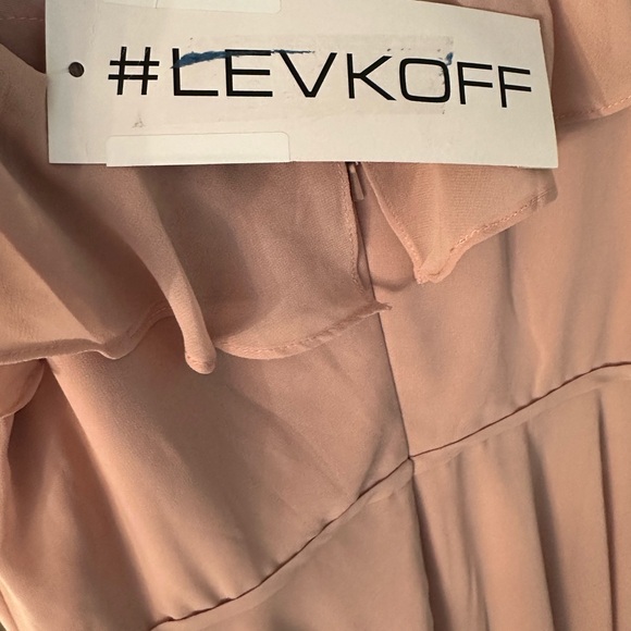 Brand: Levkoff Size 12 chiffon dress - Picture 4 of 9